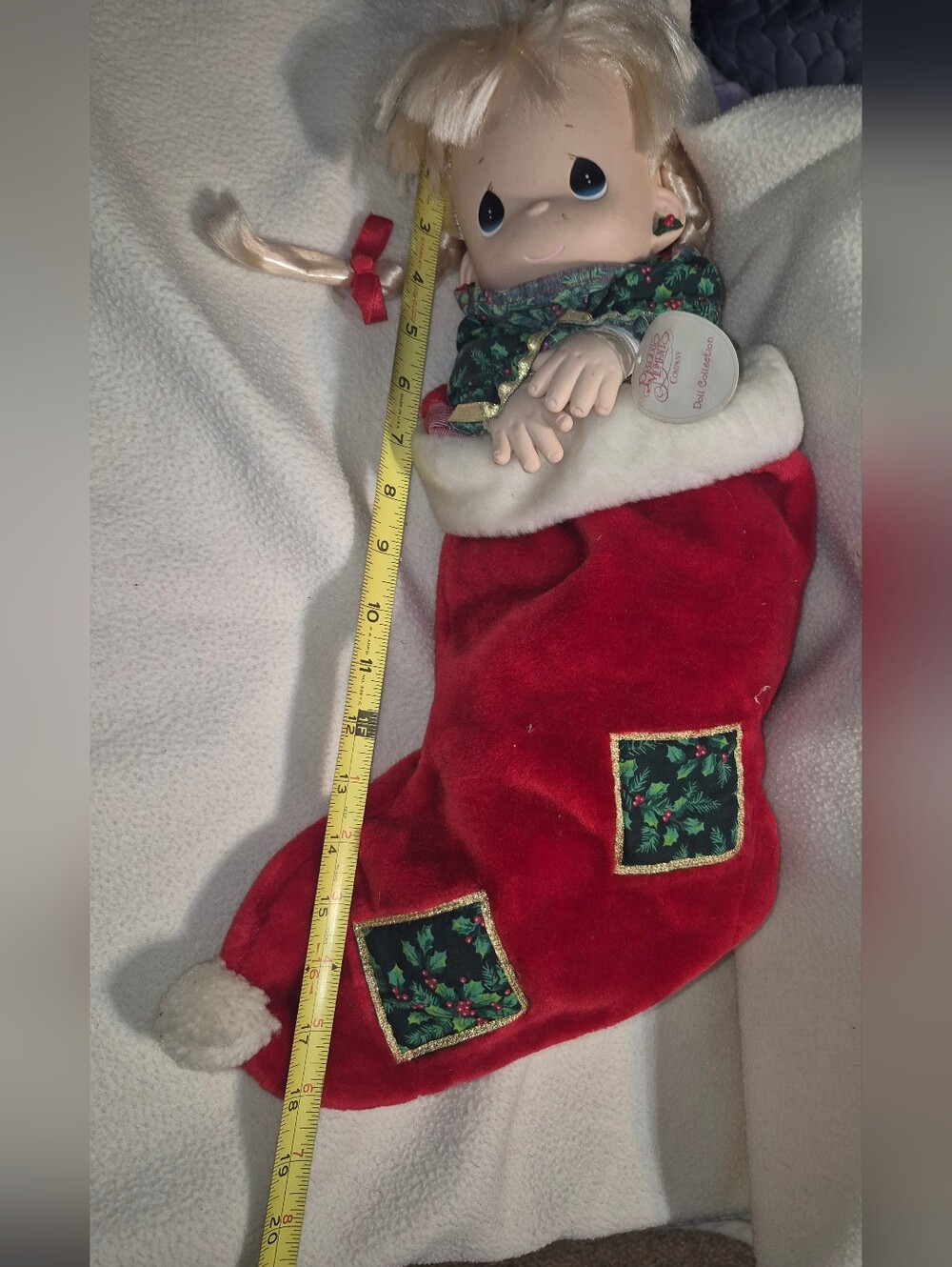 Precious Moments Christmas Eve QVC Exclusive Stocking
